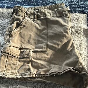 Casual Tan Cargo Shorts